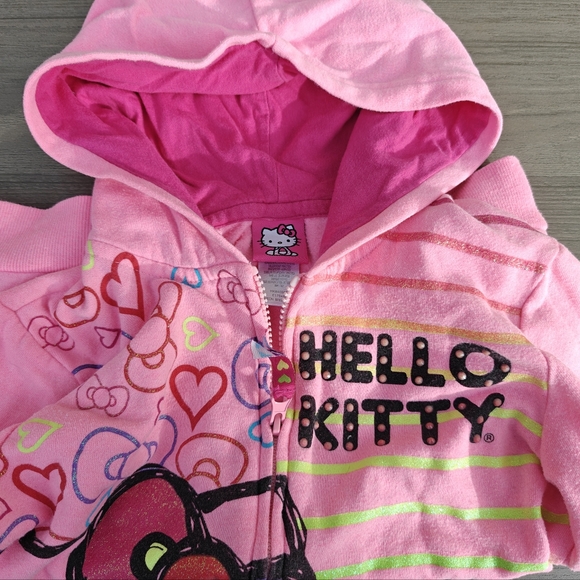 Hello Kitty Pink Hoodie XS for adult. L for kids. - Picture 5 of 10